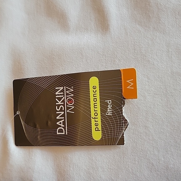 Danskin Size M Black Funnel Neck Pullover Athletic Top, Long Sleeve NEW with Tag - Picture 13 of 15